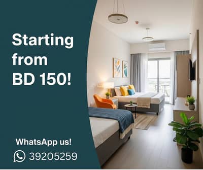 Studio for Rent in Seef, Capital Governorate - Studio Apartment For Rent in Seef, Capital Governorate