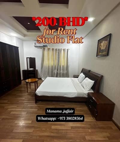 شقة 1 غرفة نوم للايجار في جفير، محافظة العاصمة - شقة بغرفة نوم واحدة للإيجار في الجفير، المحافظة العاصمة