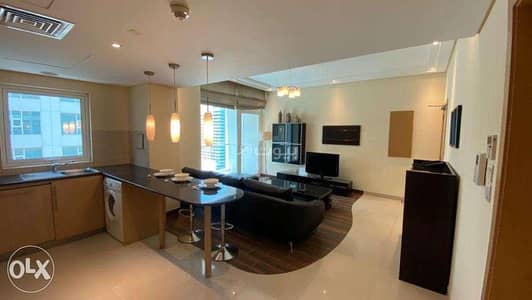 فلیٹ 2 غرفة نوم للايجار في جزر امواج، محافظة المحرق - شقة غرفتين للإيجار في جزيرة أمواج، محافظة المحرق