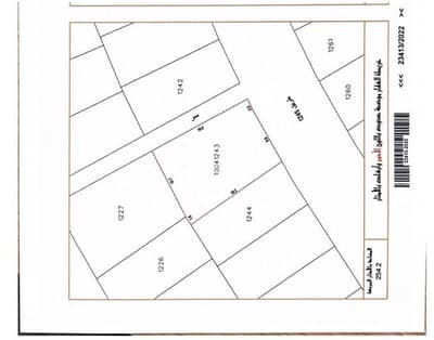 ارض سكنية  للبيع في مدينة حمد، المحافظة الشمالية - أرض سكنية للبيع في مدينة حمد، المحافظة الشمالية